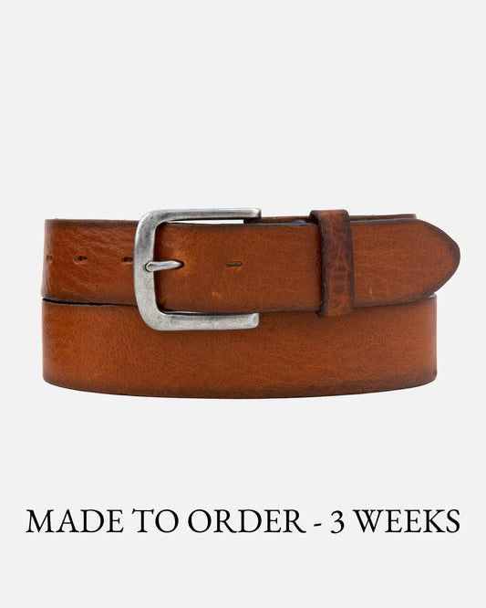 Men's Vintage Leather Belts | Versatile & Durable – Amsterdam 